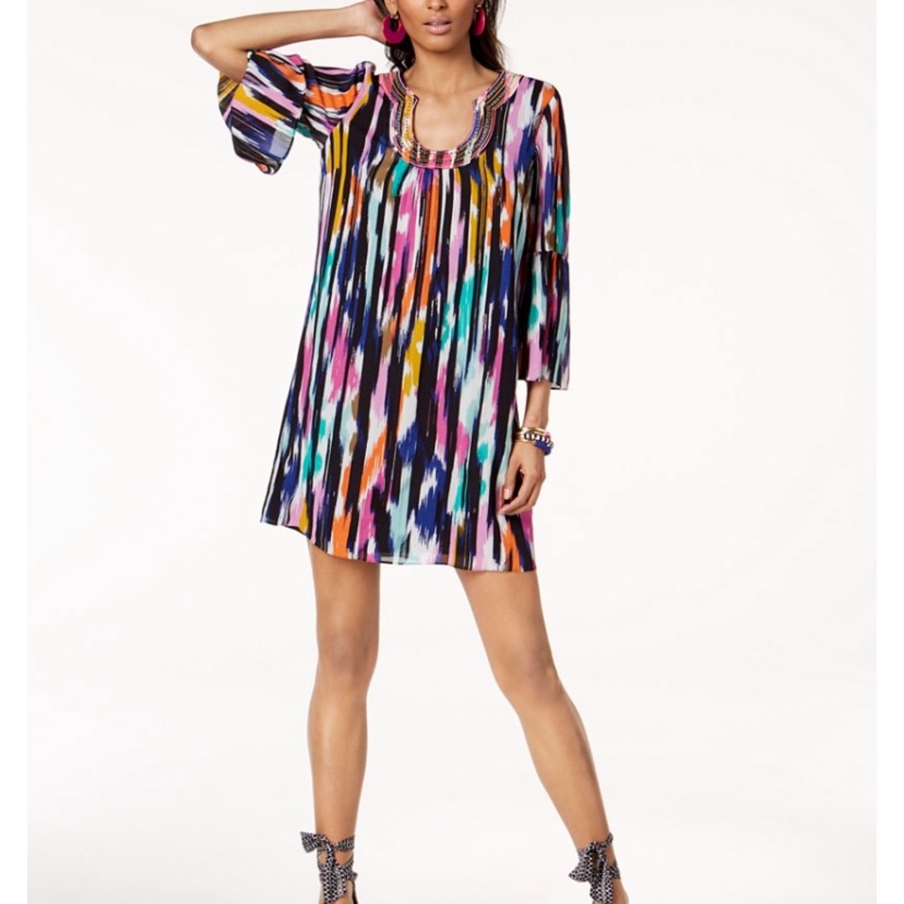 *NWT* Trina Turk x INC Ikat Shift Dress